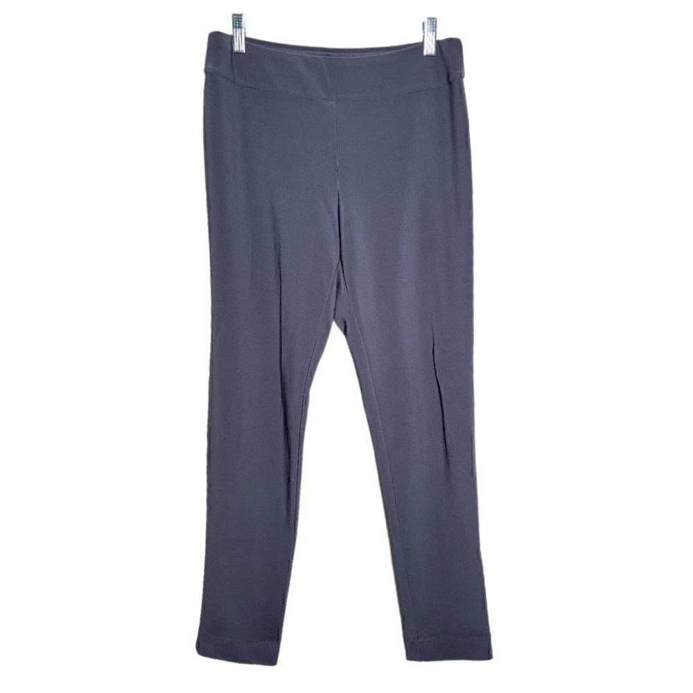 Krazy Larry Stretch Slim Straight Pull On Pant Leggings Gray 6